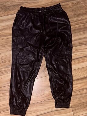 Brown Leather Pants never worn